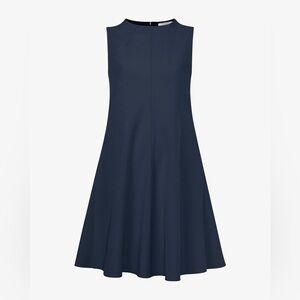 MM Lafleur The Malala A-Line Dress - Recycled WonderTex in Midnight Size 8